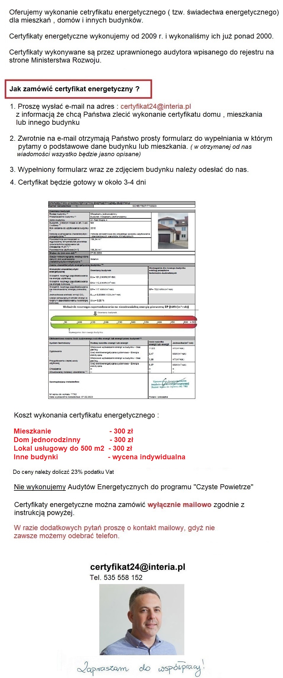 audyty energetyczne Świebodzice